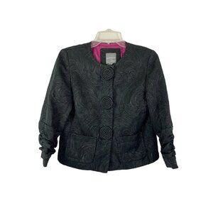 Anthracite Women's Short Blazer Top